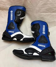 YAMAHA Bottes De Moto En Cuir
