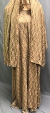 Brown Lace Maxi/Abaya