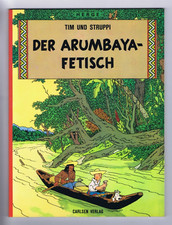 TINTIN / HERGÉ  DER ARUMBAYA-FETISCH / L'Oreille cassée broché 1980 Parfait état