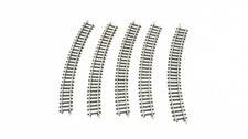 MARKLIN MINI CLUB LOT 5 RAILS COURBES R195 30° REF. 8521 - ECHELLE Z 1/220