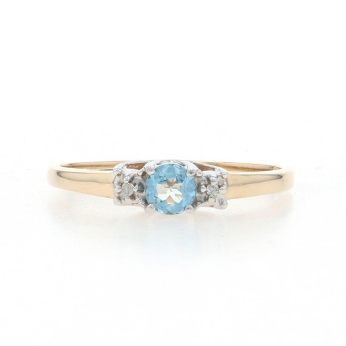 Bague jaune 14k avec - jaune,