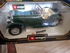 JAGUAR SS 100 1/18 BURAGO COD 3006 Vert Foncé 