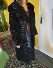 Manteau de fourrure véritable