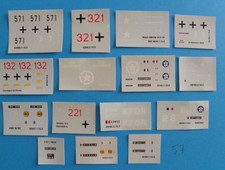 Lot de 15 petites planches