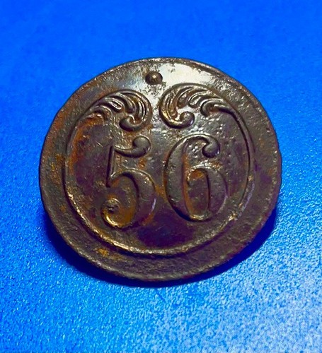 Bouton rare 56e régiment - bouton,