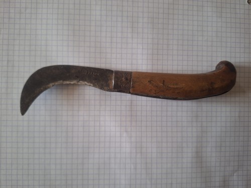 Ancien couteau serpette - couteau,