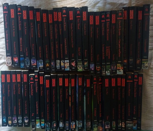 Lot livres terreur - 48,