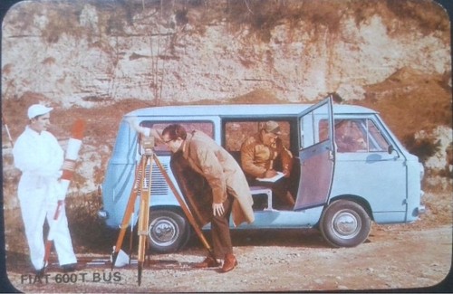 Car card fiat - card, 600