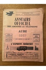 Aube 1967, Annuaire officiel des abonnés au téléphone Collectif