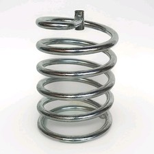 INGO MAURER  - PIÉTEMENT DE LAMPE RESSORT CHROMÉ VINTAGE ANNEE 70 DESIGN 