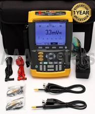 Fluke 196B ScopeMeter 1GS/s Double Entrée 100MHz Oscilloscope Portable
