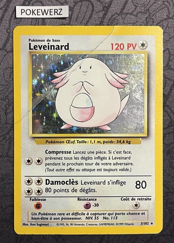 Leveinard holo 102 set - leveinard,