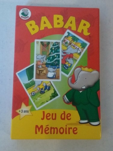 Babar jeu mémoire - de,