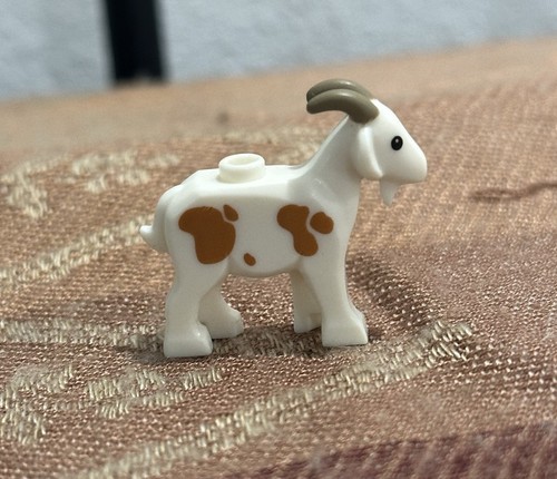 Lego little white farm goat - lego,