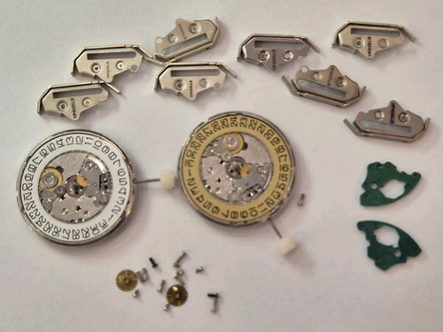 Mouvements incomplets montre - mouvements,
