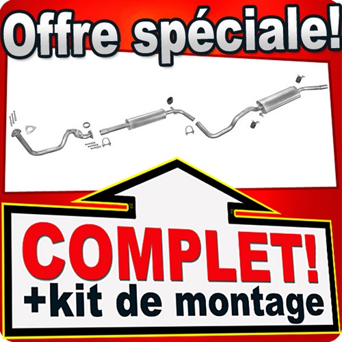 échappement pour seat cordoba - Échappement,