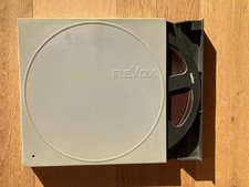 Revox • 1/4 Magnetic tape (size 26,5 cm) plastic reel and box Revox 26.5 cm 10"