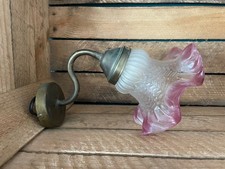 Applique col de cygne et verre tulipe vintage