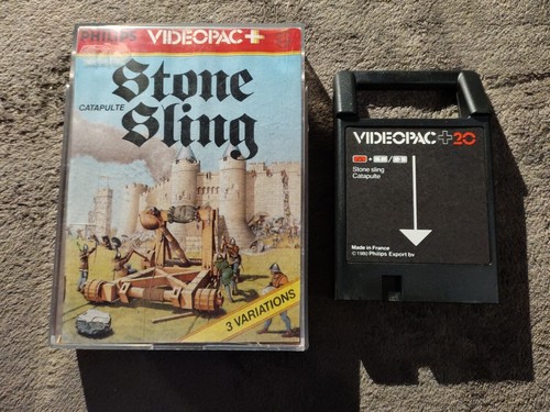 Stone sling catapulte videopac - sling,