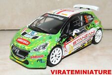 PEUGEOT 208 T16 R5 RALLYE MONTE CARLO 2016 MANUEL VILLA IXO ALTAYA AU 1/43
