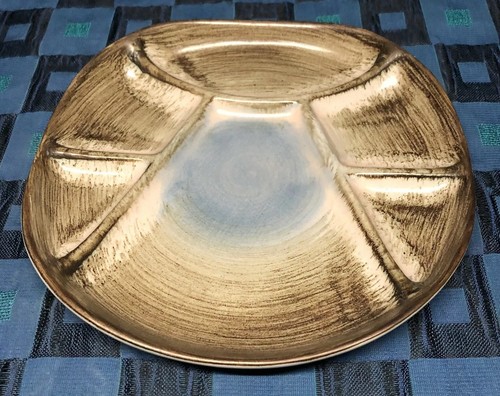 Lot assiettes a fondue - lot,