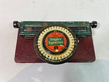 Toy Jouet machine à écrire Spécial De 1906 simplex Typewriter