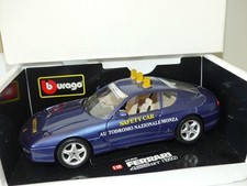 FERRARI 456 GT SAFETI CAR BURAGO LA MINI MINIERA 1:18 RARE