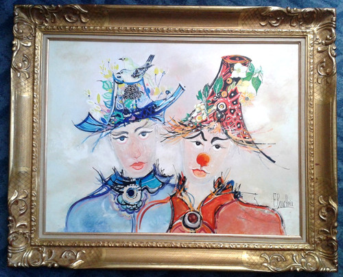 Les deux clowns - les, "
