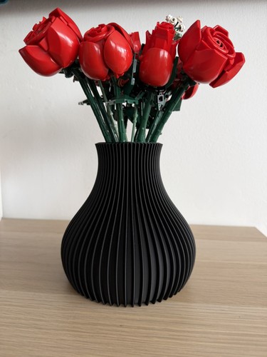 Vase idéal fleurs lego - vase,