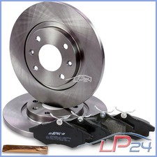 2x DISQUE PLEIN Ø266 + 4x PLAQUETTE DE FREIN AVANT POUR CITROEN C2 C3 1 2 2002-