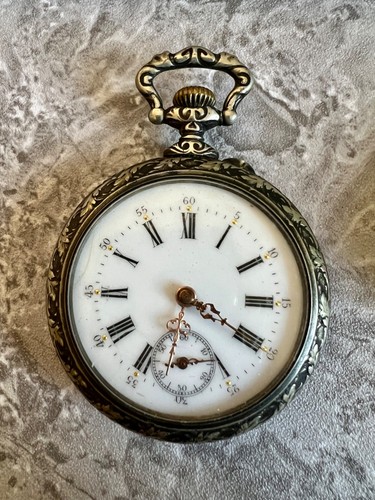 Montre gousset ancienne avec - a,