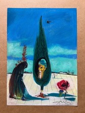 Salvador Dali Dessin sur