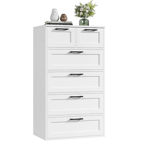 Commode tiroirs bois - 6, tiroirs,