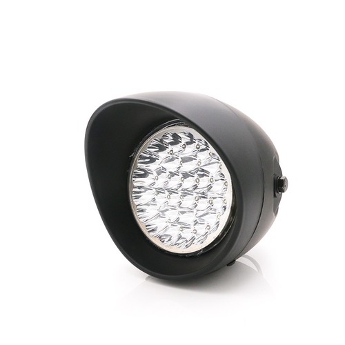Lampe phare avant noire - lampe,