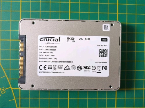 Disque dur ssd 525gb crucial - disque,
