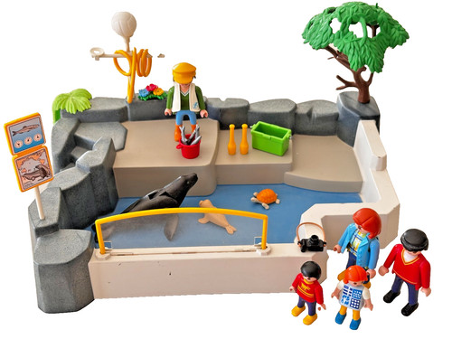 Playmobil zoo bassin aux - playmobil,