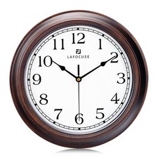 30cm Horloge Murale Silencieuse Vintage, Rustique Retro Pendule Murale Couleu...