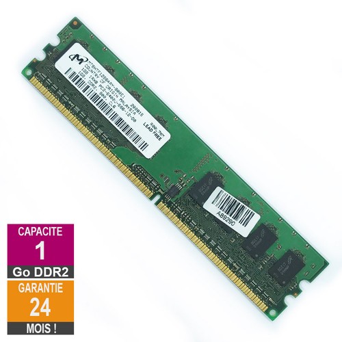 Barrette mémoire 1go - 1go, ddr2