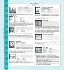 ITALIE 2003 FEUILLES ABAFIL