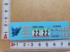 DECALS 1/43 CITROËN VISA