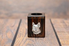 Bouledogue Français - Porte-Cierge Avec L'Image D'Un Chien, ArtDog Type2 DE