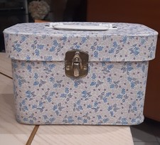 PETITE MALETTE VALISE RANGEMENT ACCESSOIRES  JOUET  RÉTRO VINTAGE