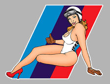 PINUP BMW M3 MOTORSPORT 9cm AUTOCOLLANT STICKER AUTO PC052