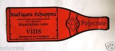 Publicité ancienne ad bouteille Boutique dégustation vente Vin Hérault an.60 70