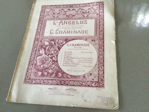 Partition ancienne piano - piano, &