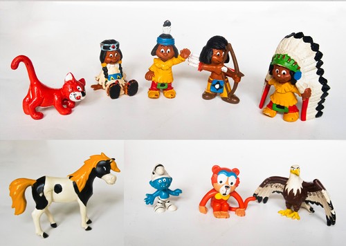 Yakari schtroumpf lot - yakari,