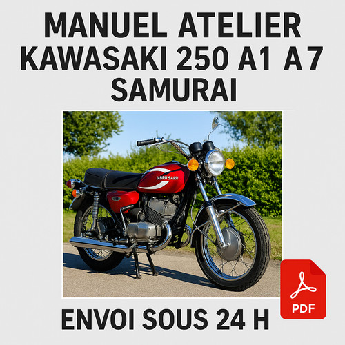 Manuel atelier kawasaki 250 - atelier, a1