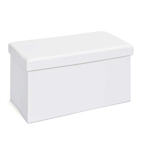 Pouf coffre pliable basics - coffre,