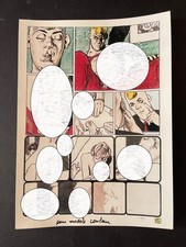 Rare cromalin Liberatore planche essai couleurs curiosa érotisme impression