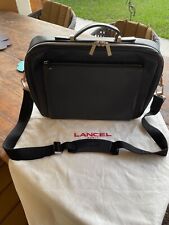 LANCEL SACOCHE HOMME CUIR NOIR